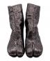 中古・古着 Maison Margiela (メゾンマルジェラ) スパンコール タビブーツ シルバー サイズ:３６：60000円