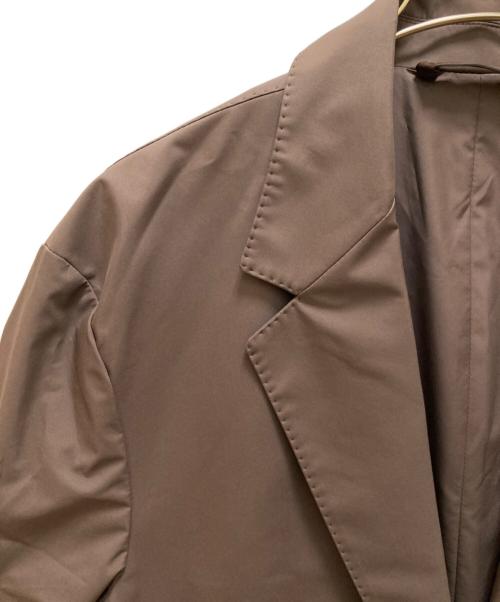 ERMENEGILDO ZEGNA（エルメネジルド・ゼニア）ERMENEGILDO ZEGNA (エルメネジルド・ゼニア) ポリエステル2Bテーラードジャケット ブラウン サイズ:50Rの古着・服飾アイテム