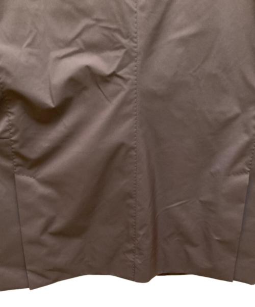 ERMENEGILDO ZEGNA（エルメネジルド・ゼニア）ERMENEGILDO ZEGNA (エルメネジルド・ゼニア) ポリエステル2Bテーラードジャケット ブラウン サイズ:50Rの古着・服飾アイテム