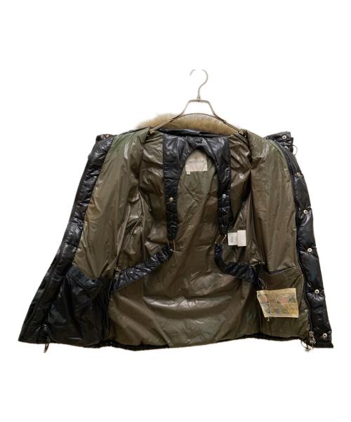 MONCLER（モンクレール）MONCLER (モンクレール) ROD ファーダウンジャケット ブラックの古着・服飾アイテム
