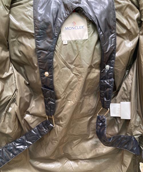 MONCLER（モンクレール）MONCLER (モンクレール) ROD ファーダウンジャケット ブラックの古着・服飾アイテム