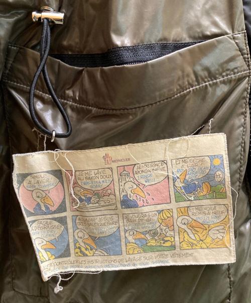 MONCLER（モンクレール）MONCLER (モンクレール) ROD ファーダウンジャケット ブラックの古着・服飾アイテム