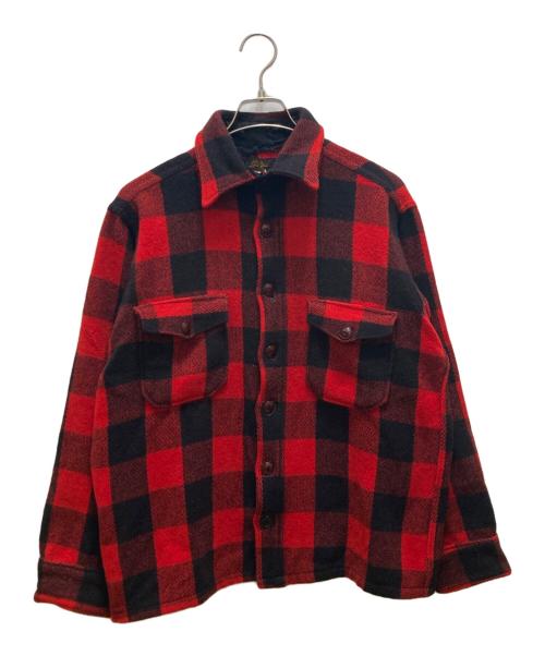 L.L.Bean（エルエルビーン）L.L.Bean (エルエルビーン) バッファローチェックフランネルシャツ レッド サイズ:不明の古着・服飾アイテム