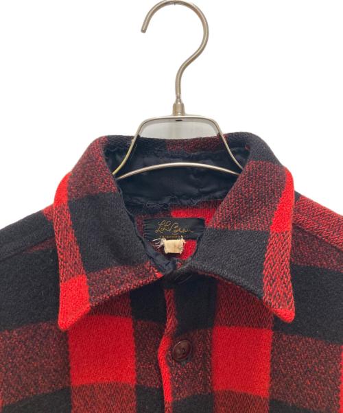 L.L.Bean（エルエルビーン）L.L.Bean (エルエルビーン) バッファローチェックフランネルシャツ レッド サイズ:不明の古着・服飾アイテム