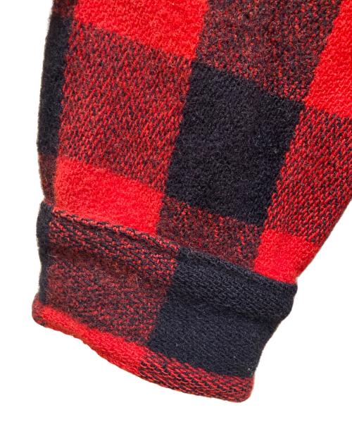 L.L.Bean（エルエルビーン）L.L.Bean (エルエルビーン) バッファローチェックフランネルシャツ レッド サイズ:不明の古着・服飾アイテム