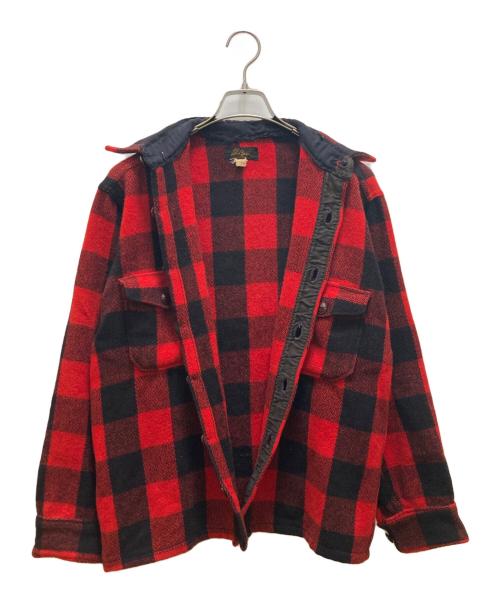 L.L.Bean（エルエルビーン）L.L.Bean (エルエルビーン) バッファローチェックフランネルシャツ レッド サイズ:不明の古着・服飾アイテム