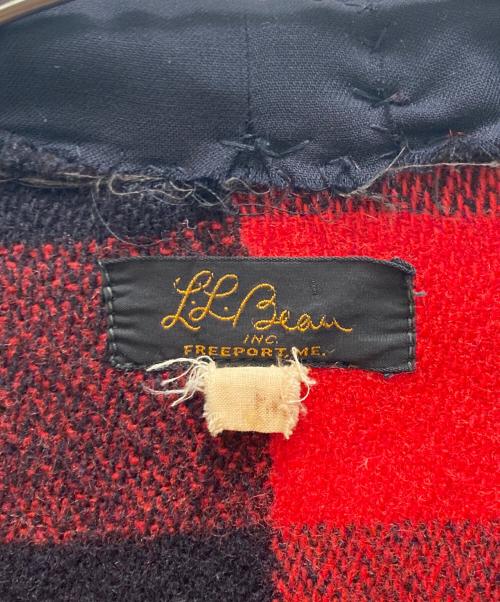 L.L.Bean（エルエルビーン）L.L.Bean (エルエルビーン) バッファローチェックフランネルシャツ レッド サイズ:不明の古着・服飾アイテム