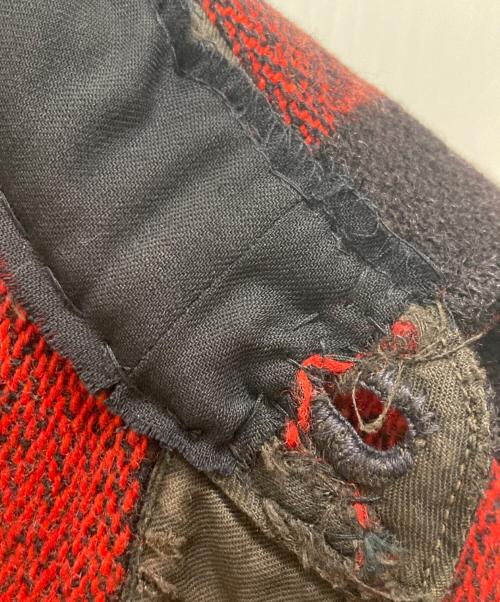 L.L.Bean（エルエルビーン）L.L.Bean (エルエルビーン) バッファローチェックフランネルシャツ レッド サイズ:不明の古着・服飾アイテム