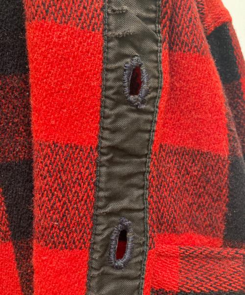 L.L.Bean（エルエルビーン）L.L.Bean (エルエルビーン) バッファローチェックフランネルシャツ レッド サイズ:不明の古着・服飾アイテム