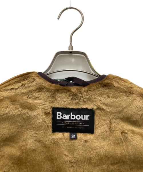Barbour（バブアー）Barbour (バブアー) フェイクファージップライナーベスト ブラウン サイズ:38の古着・服飾アイテム