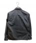 STONE ISLAND (ストーンアイランド) ジップアップシャツブルゾン グレー サイズ:m：25000円