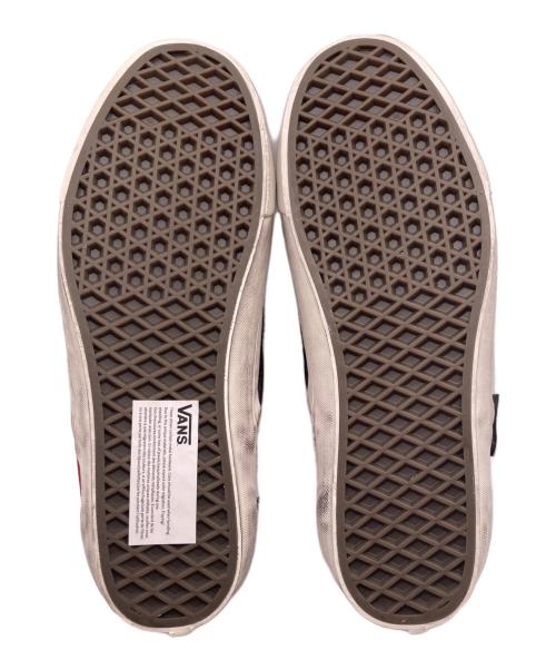 VANS（ヴァンズ）VANS (ヴァンズ) Harris Tweed (ハリスツイード) LX クラシック スリッポン 98 ワインレッド サイズ:26.5の古着・服飾アイテム