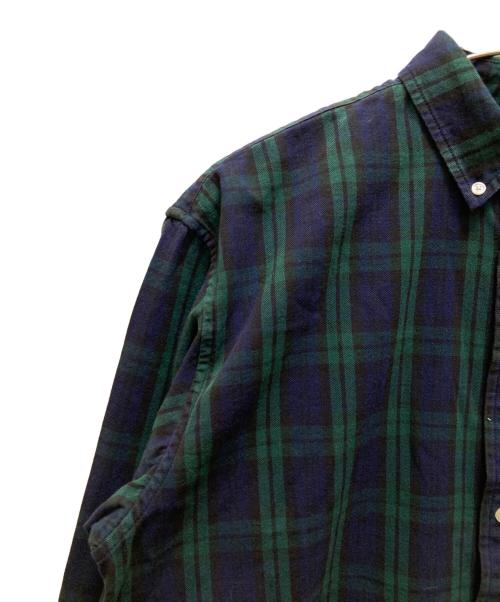 SUPREME（シュプリーム）SUPREME (シュプリーム) スモール ボックス BDチェックシャツ グリーン サイズ:mの古着・服飾アイテム