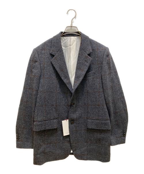 YLEVE（イレーヴ）YLEVE (イレーヴ) ウールチェック2Bテーラードジャケット グレー サイズ:３の古着・服飾アイテム