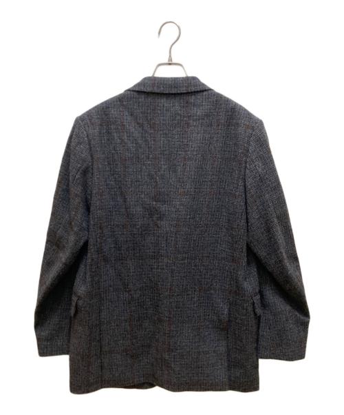 YLEVE（イレーヴ）YLEVE (イレーヴ) ウールチェック2Bテーラードジャケット グレー サイズ:３の古着・服飾アイテム