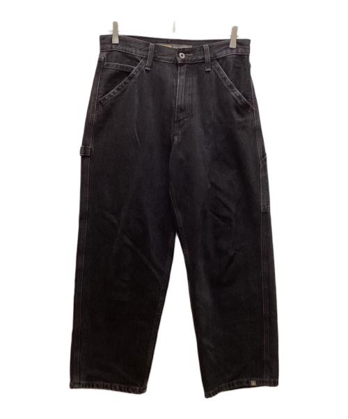 SILVERTAB（シルバータブ）silvertab (シルバータブ) バギーカーペンタ―パンツ ブラック サイズ:W30の古着・服飾アイテム