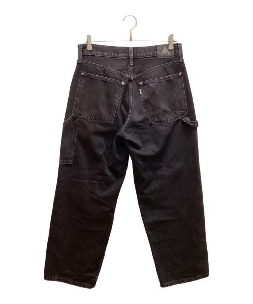 SILVERTAB（シルバータブ）silvertab (シルバータブ) バギーカーペンタ―パンツ ブラック サイズ:W30の古着・服飾アイテム