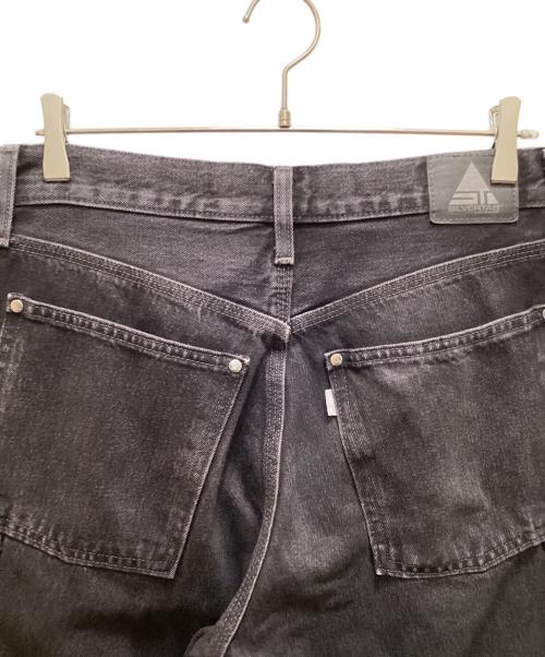 SILVERTAB（シルバータブ）silvertab (シルバータブ) バギーカーペンタ―パンツ ブラック サイズ:W30の古着・服飾アイテム