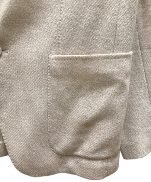 TAGLIATORE（タリアトーレ）TAGLIATORE (タリアトーレ) モンテカルロ ウール2Bテーラードジャケット ベージュ サイズ:50の古着・服飾アイテム