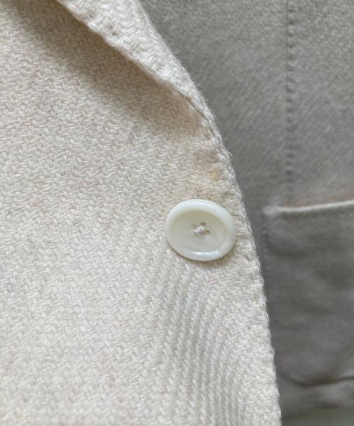 TAGLIATORE（タリアトーレ）TAGLIATORE (タリアトーレ) モンテカルロ ウール2Bテーラードジャケット ベージュ サイズ:50の古着・服飾アイテム