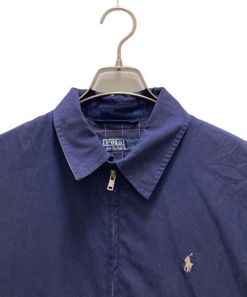 POLO RALPH LAUREN（ポロ・ラルフローレン）POLO RALPH LAUREN (ポロ・ラルフローレン) 裏地チェックスイングトップ ブルー サイズ:mの古着・服飾アイテム