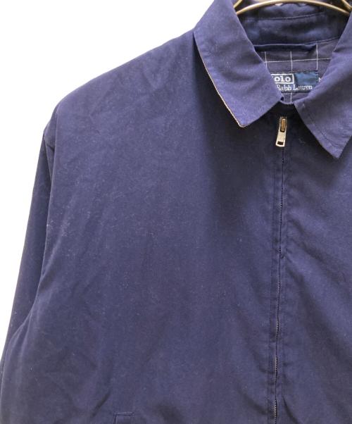 POLO RALPH LAUREN（ポロ・ラルフローレン）POLO RALPH LAUREN (ポロ・ラルフローレン) 裏地チェックスイングトップ ブルー サイズ:mの古着・服飾アイテム