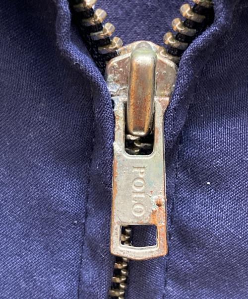 POLO RALPH LAUREN（ポロ・ラルフローレン）POLO RALPH LAUREN (ポロ・ラルフローレン) 裏地チェックスイングトップ ブルー サイズ:mの古着・服飾アイテム