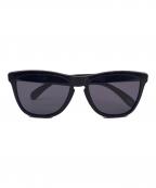 OAKLEYオークリー）の古着「フロッグスキン サングラス」｜ブラック