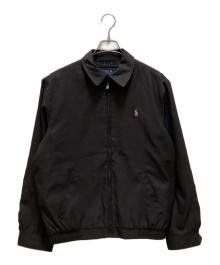 POLO RALPH LAUREN（ポロ・ラルフローレン）の古着「裏地チェックスイングトップ」｜ブラック