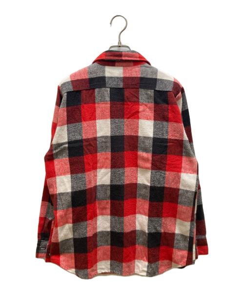 FIVE BROTHER（ファイブブラザー）FIVE BROTHER (ファイブブラザー) チェックシャツ レッド サイズ:Ｌの古着・服飾アイテム