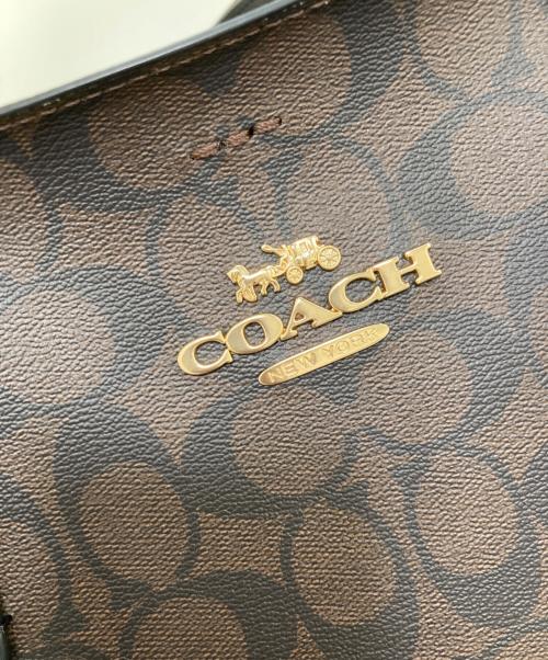 COACH（コーチ）COACH (コーチ) 2WAYトートバッグ ブラウン 未使用品の古着・服飾アイテム