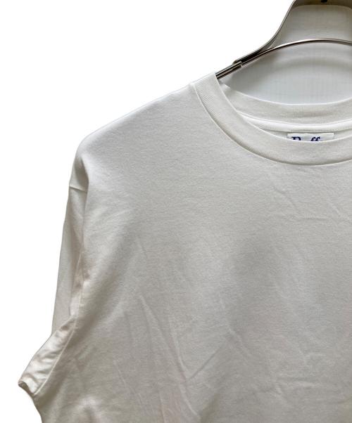 BUFFER（バッファー）BUFFER (バッファー) ロゴプリントカットソー ホワイト サイズ:３の古着・服飾アイテム