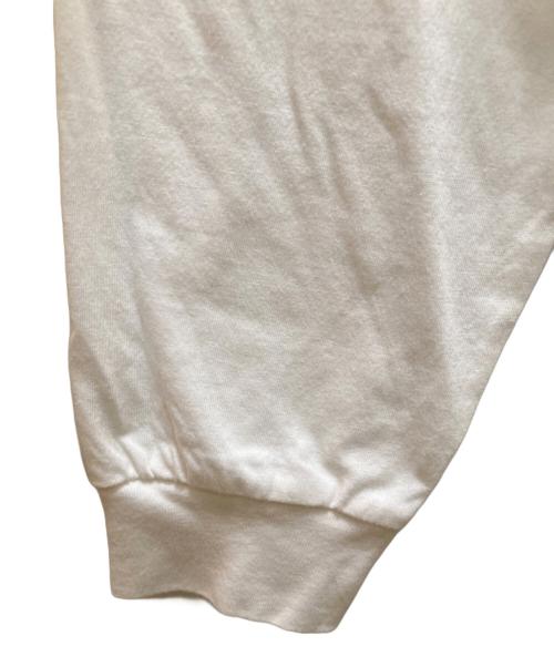 BUFFER（バッファー）BUFFER (バッファー) ロゴプリントカットソー ホワイト サイズ:３の古着・服飾アイテム