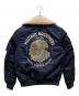 TOP GUN (トップガン) ワッペン付フライトジャケット ネイビー サイズ:U. M：12000円