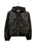 stussy（ステューシー）の古着「ワークジャケット ストーン ウォッシュ ラムレザー 
