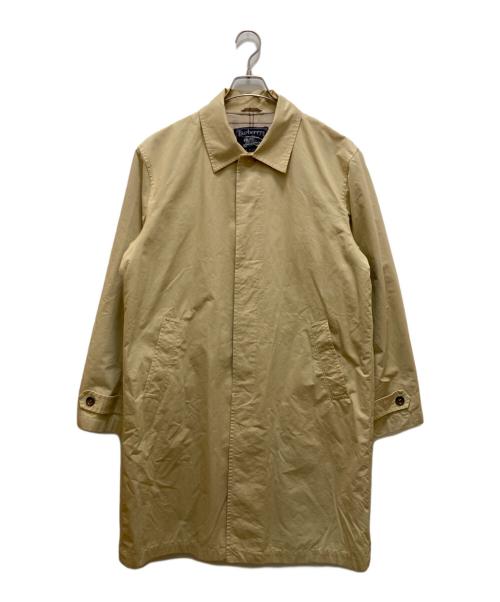 Burberry's（バーバリーズ）Burberry's (バーバリーズ) オールド裏地チェックステンカラーコート ベージュ サイズ:不明の古着・服飾アイテム
