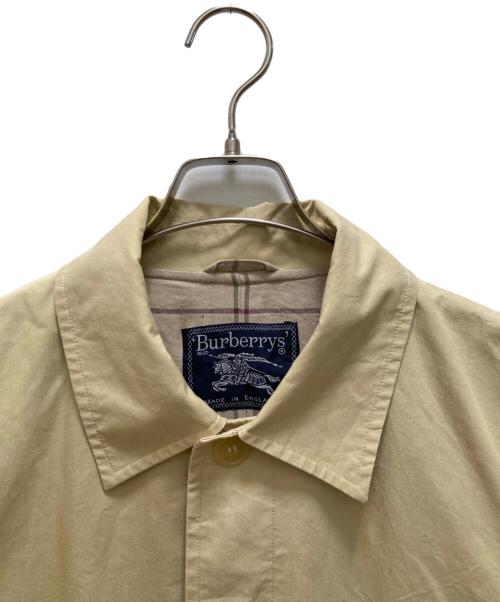 Burberry's（バーバリーズ）Burberry's (バーバリーズ) オールド裏地チェックステンカラーコート ベージュ サイズ:不明の古着・服飾アイテム