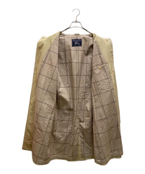 Burberry's（バーバリーズ）Burberry's (バーバリーズ) オールド裏地チェックステンカラーコート ベージュ サイズ:不明の古着・服飾アイテム