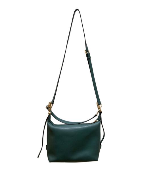 FURLA（フルラ）FURLA (フルラ) トニー ミニ ホーボー ショルダーバッグ グリーンの古着・服飾アイテム