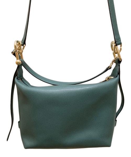 FURLA（フルラ）FURLA (フルラ) トニー ミニ ホーボー ショルダーバッグ グリーンの古着・服飾アイテム