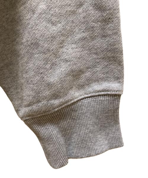 LACOSTE（ラコステ）LACOSTE (ラコステ) 3Dロゴ オーガニックコットンフリーススウェットシャツ グレー サイズ:Ｌの古着・服飾アイテム