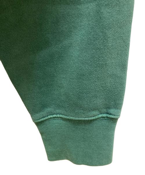 POLO RALPH LAUREN（ポロ・ラルフローレン）POLO RALPH LAUREN (ポロ・ラルフローレン) ロゴプリントスウェット グリーン サイズ:mの古着・服飾アイテム