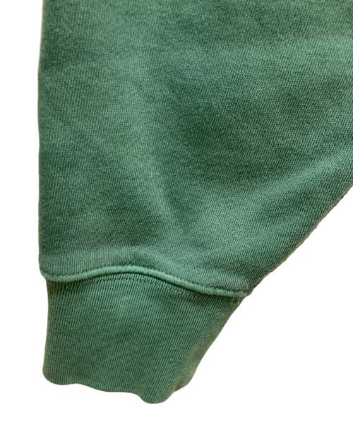POLO RALPH LAUREN（ポロ・ラルフローレン）POLO RALPH LAUREN (ポロ・ラルフローレン) ロゴプリントスウェット グリーン サイズ:mの古着・服飾アイテム