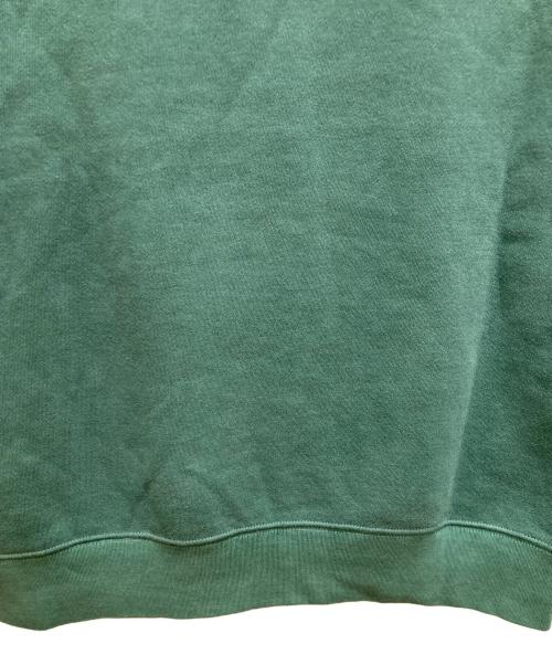 POLO RALPH LAUREN（ポロ・ラルフローレン）POLO RALPH LAUREN (ポロ・ラルフローレン) ロゴプリントスウェット グリーン サイズ:mの古着・服飾アイテム
