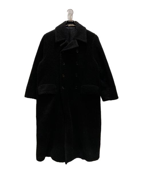 Couture d'adam（クチュールドアダム）Couture d'adam (クチュールドアダム) ダブルブレストボアコート ブラック サイズ:３８の古着・服飾アイテム