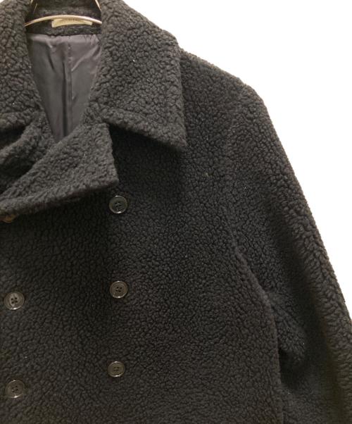 Couture d'adam（クチュールドアダム）Couture d'adam (クチュールドアダム) ダブルブレストボアコート ブラック サイズ:３８の古着・服飾アイテム