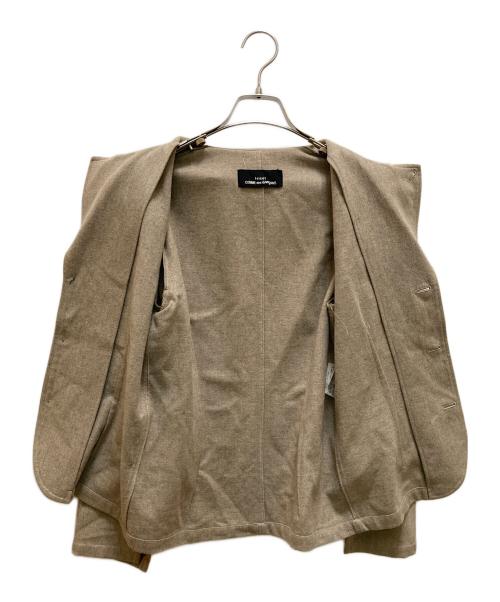 COMME des GARCONS tricot（コムデギャルソントリコ）COMME des GARCONS tricot (コムデギャルソントリコ) 90's 3Bウールジャケット ベージュ サイズ:不明の古着・服飾アイテム
