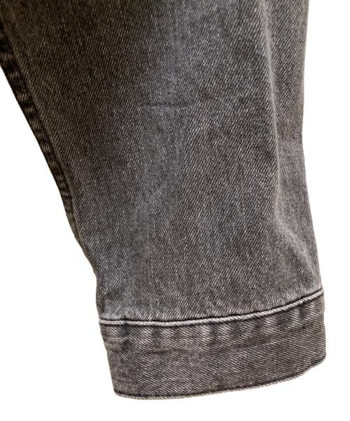 orSlow（オアスロウ）orSlow (オアスロウ) 3rd ノーカラーデニムジャケット ブラック サイズ:XLの古着・服飾アイテム