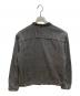 orSlow (オアスロウ) 3rd ノーカラーデニムジャケット ブラック サイズ:XL：15000円