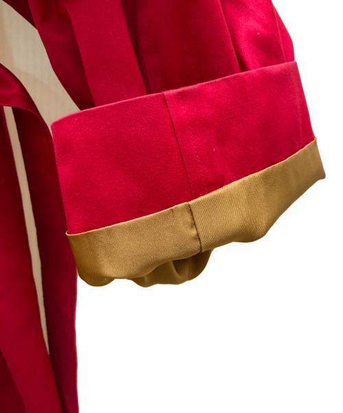 Burberry's（バーバリーズ）Burberry's (バーバリーズ) ライナー付き裏ノバトレンチコート レッド サイズ: 9ARの古着・服飾アイテム